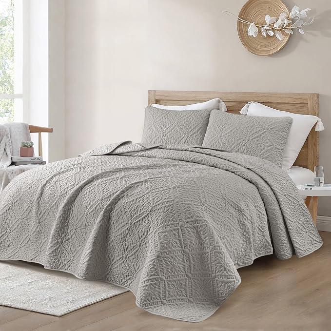 Exclusivo Mezcla Twin Quilt Bedding Set, Lightweight Soft Bedspreads Coverlets - Image 2