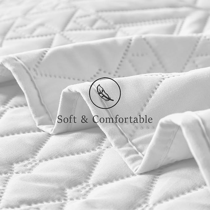 akkialla Full/Queen Size Quilt Bedding Set, Modern Style Geoetric Pattern - Image 6