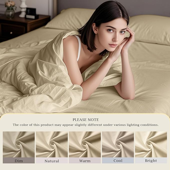 FreshCulture Full Fitted Sheet Only – Premium Hotel-Quality Fitted Sheet - Image 6