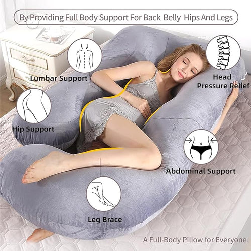 60 Inch Full Body Pregnancy Pillows - Image 2