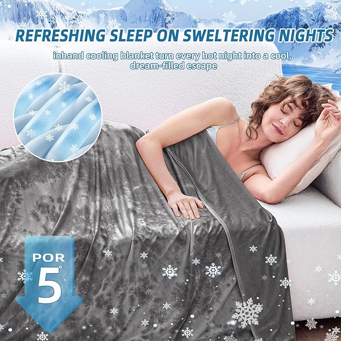 inhand Cooling Blanket Twin XL Size, Cooling Blankets - Image 3