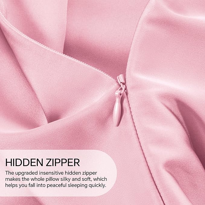 INFIIXSO Mulberry Silk Pillow Case King Size, Silk Pillowcase - Image 5
