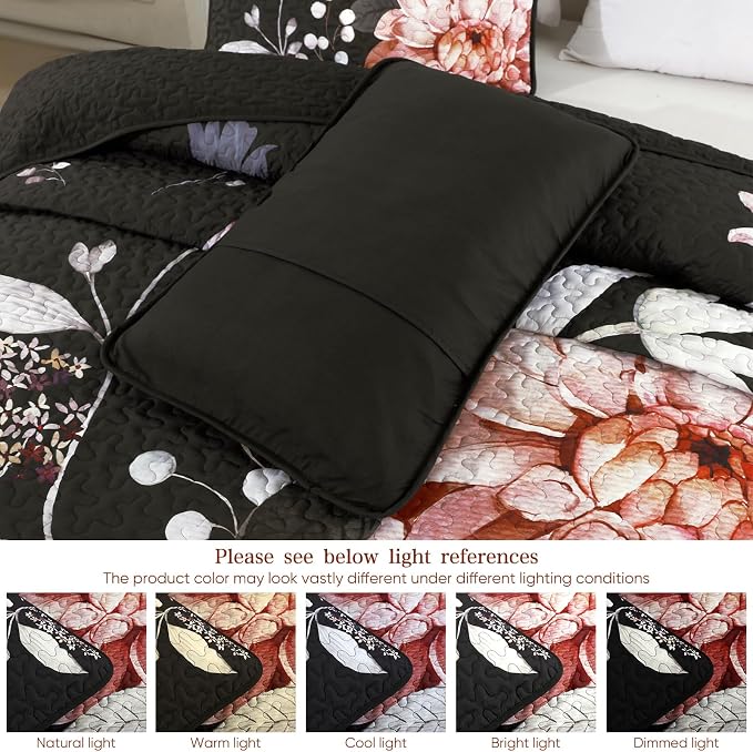 Drucon Floral Quilt Queen Size - Image 7