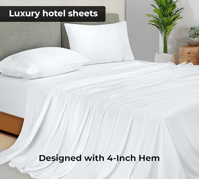 Royale Linens King Flat Sheet Only - Image 2