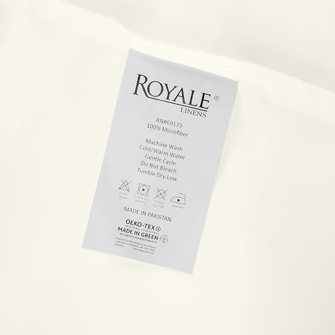 Royale Linens Fitted Sheet Twin XL - Image 9