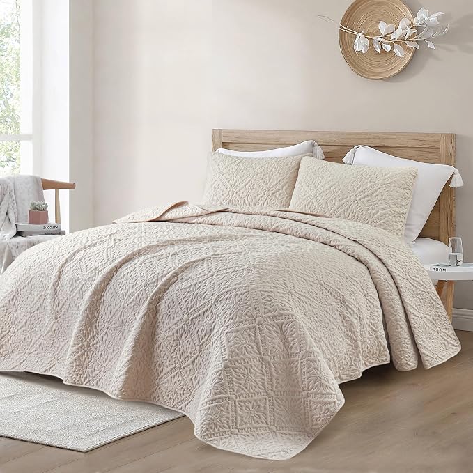 Exclusivo Mezcla Twin Quilt Bedding Set, Lightweight Soft Bedspreads Coverlets - Image 2