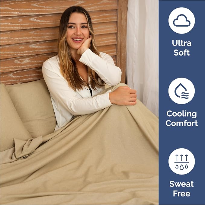 Queen Size 4 Piece Sheet Set - Image 4
