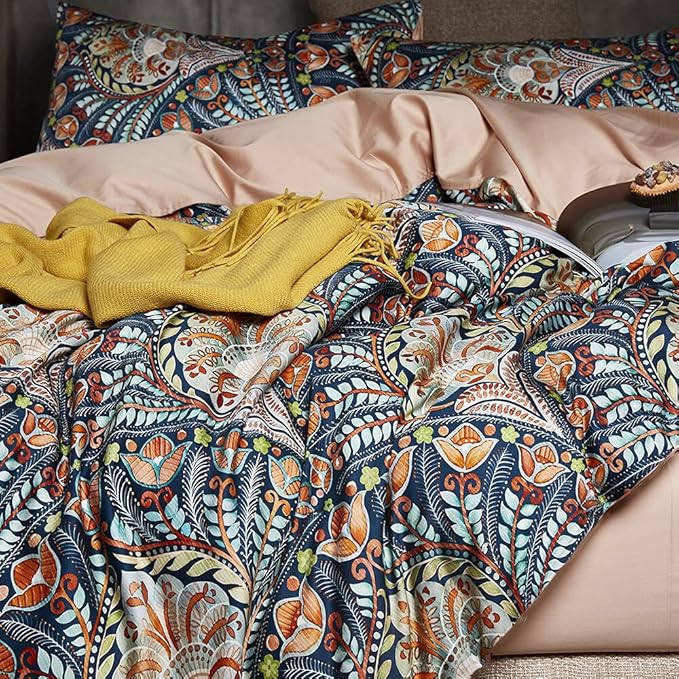 Cupocupa Duvet Cover Set;Duvet Cover Queen/King/Twin Bedding Set Fluffy Boho - Image 3