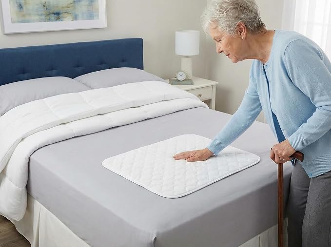 RMS Ultra Soft 4-Layer Washable and Reusable Incontinence Bed Pad - Image 3