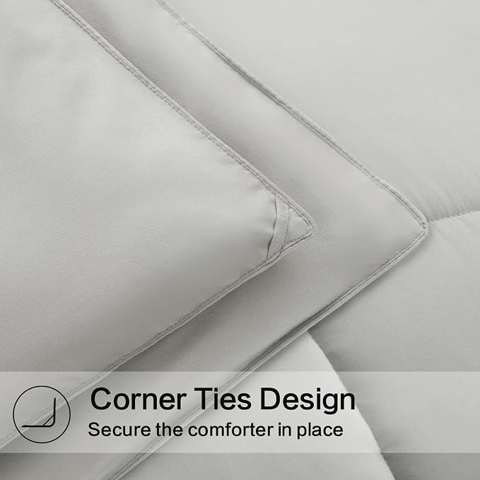 EASELAND Full Size Down Alternative Comforter - Image 6