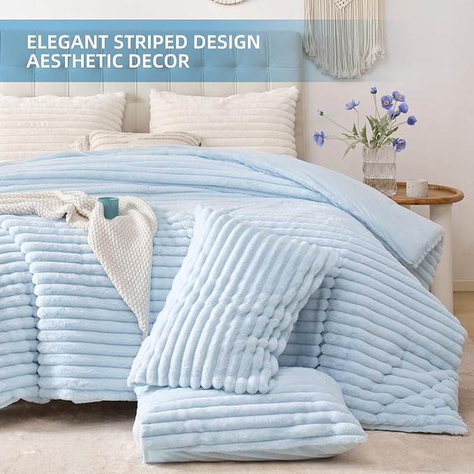 Smoofy Fluffy Twin Comforter Sets 2 Pieces - Image 3