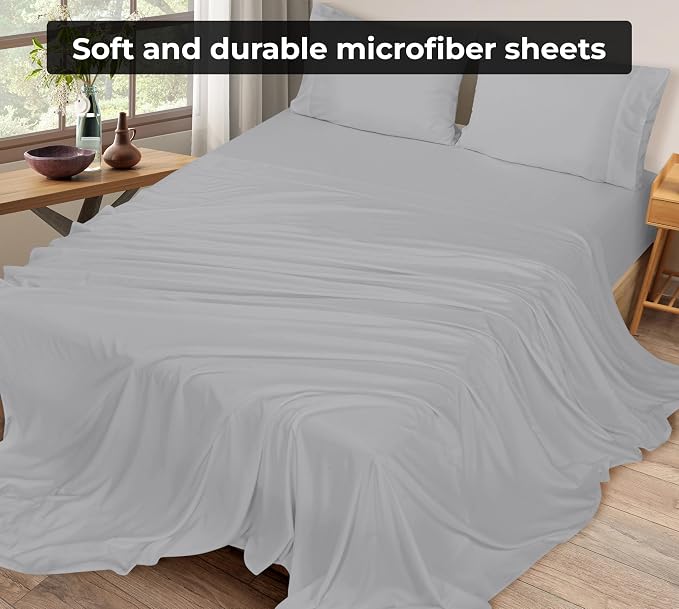 Royale Linens Twin XL Flat Sheet - Image 4