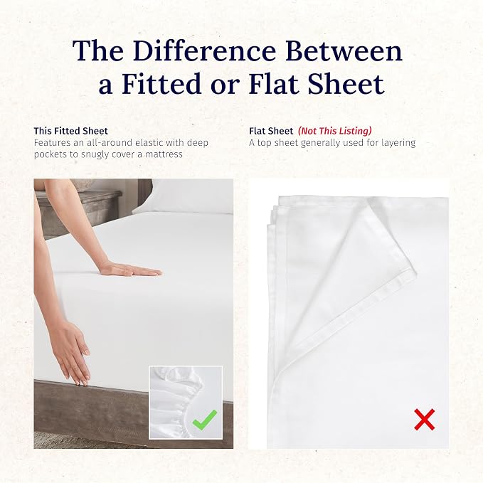 California Design Den Full Size Fitted Sheet Only - Image 4