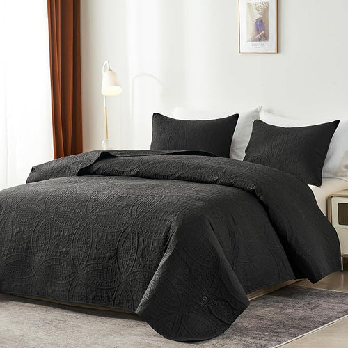 akkialla Queen Quilt Bedding Set, Lightweight Soft Bedspread Coverlet, Modern - Image 2