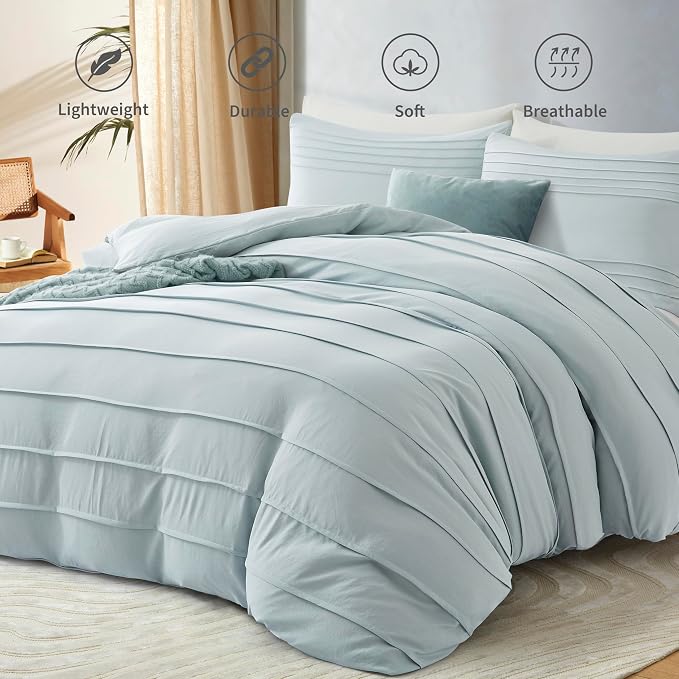 Oli Anderson Cornflower Blue Duvet Cover King Size - Image 2