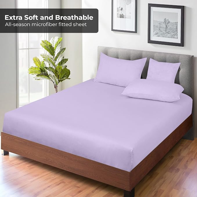 Royale Linens Fitted Sheet Full - Image 4