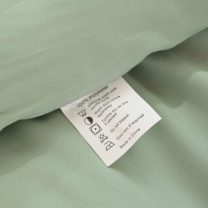 ROSGONIA Oversized King Comforter Sage Green, Lightweight Oversized King Size - Image 9