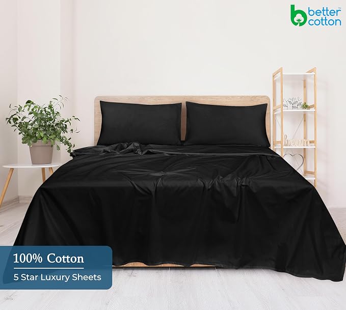 Royale Linens 400 Thread Count 100% American Grown Cotton Flat Sheet - Image 6