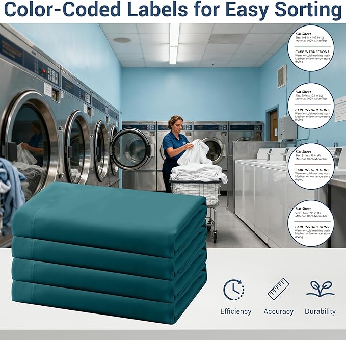 King Flat Sheet Only, 1 Pack Top Bed Sheets, Soft Breathable Brushed Microfiber - Image 4