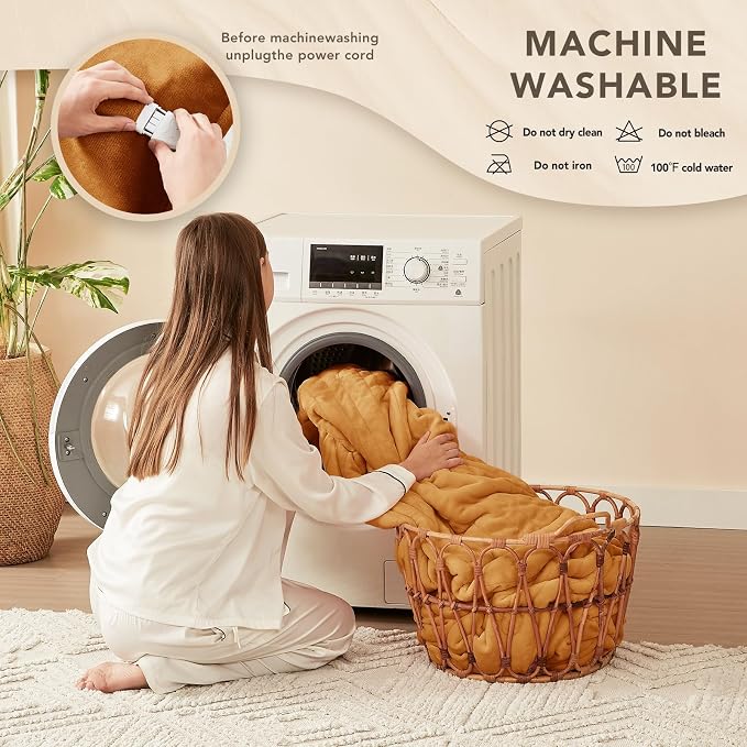 Homemate Electric Heated Blanket King Size - Image 7