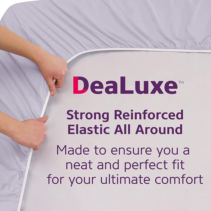 Deep Pocket Full Size Fitted Sheet – Full Fitted Sheet Only – 21” Full Size - Image 4