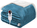 Electric Heated Blanket Full Size 72"x84", Soft Flannel by Soypipo