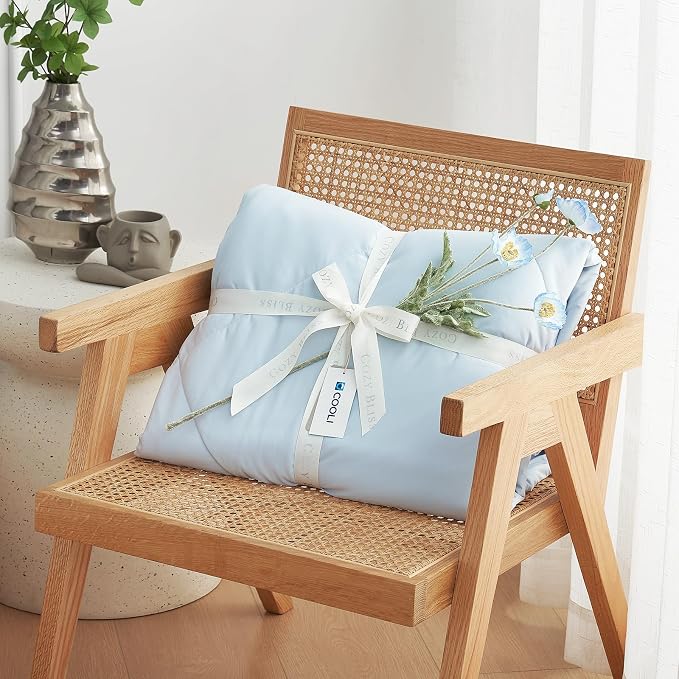 Cozy Bliss Cooling Comforter King Size, Cooling Blankets - Image 6