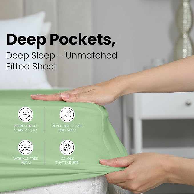 Utopia Bedding Full Fitted Sheet - Image 4