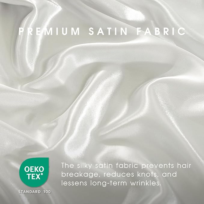 FreshCulture Satin Sheets King Size - Image 5