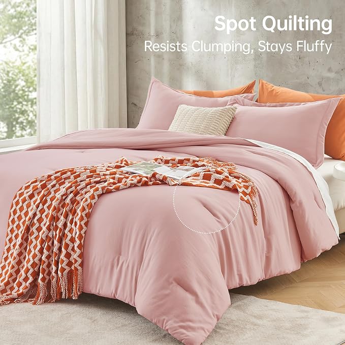 MUXHOMO Twin/Twin XL Comforter Set, All Season Ultra Soft Down Alternative - Image 5
