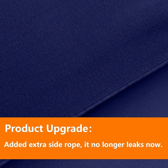 TAIMIT Navy King Comforter Set - Image 3