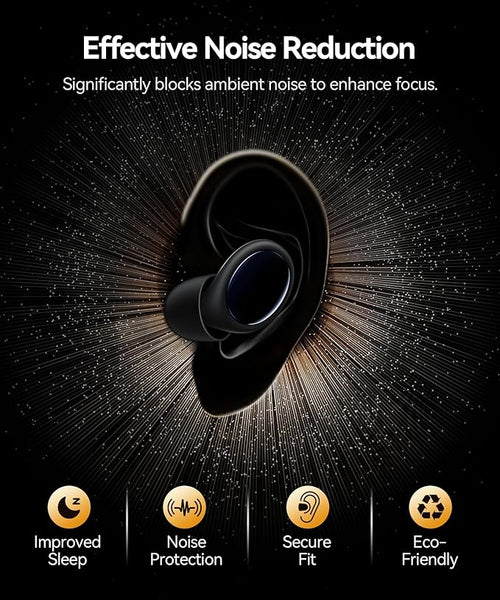 45dB Ear Plugs for Sleeping Noise Cancelling Ear Plugs for Noise Reduction & - Image 2