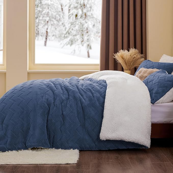 BEDELITE Fluffy Queen Comforter Set - Image 7