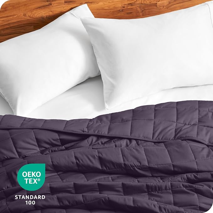 Bare Home Weighted Blanket Full or Queen Size 15lb - Image 7