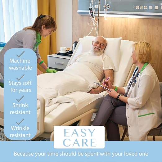 BLISSFORD - 12 Pack Fitted Hospital Bed Sheets - Image 5