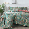 FADFAY Duvet Cover Set Floral Bedding Button Closure Full Premium 100% Cotton by CottonWorldSweetDream
