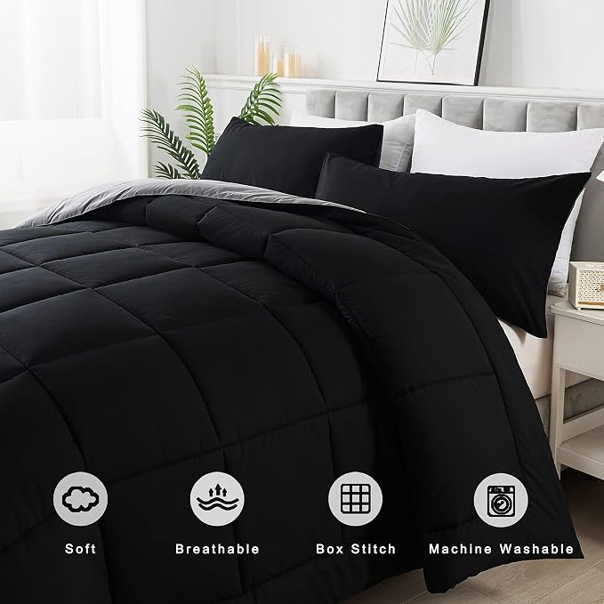 DOWNCOOL Full Size Comforter Sets -All Season Bedding Comforters Sets - Image 3