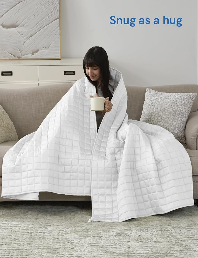 YnM King Size Cooling Weighted Blanket - Image 4