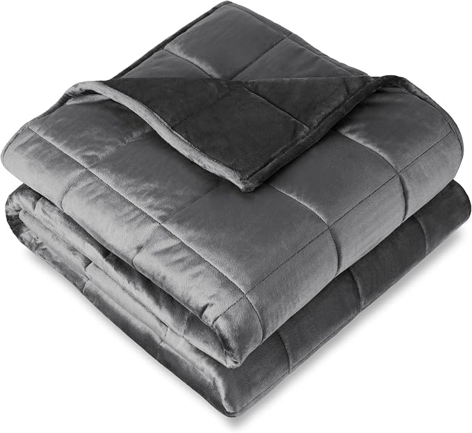 Bare Home Weighted Blanket Twin or Full Size 10lb by BareHome