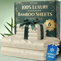 DECOLURE 100% Viscose Derived from Bamboo Sheets King Size by DECOLURE