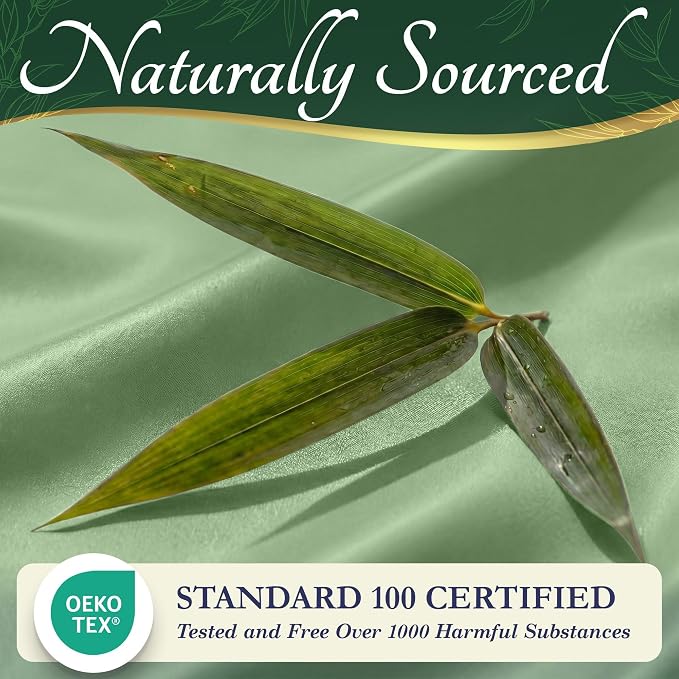 DECOLURE 100% Viscose Derived from Bamboo Sheets Full Size - Image 7