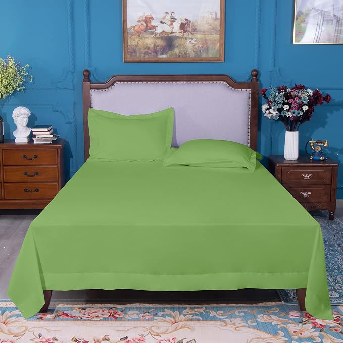 NTBAY California King Flat Sheet Only - Image 4