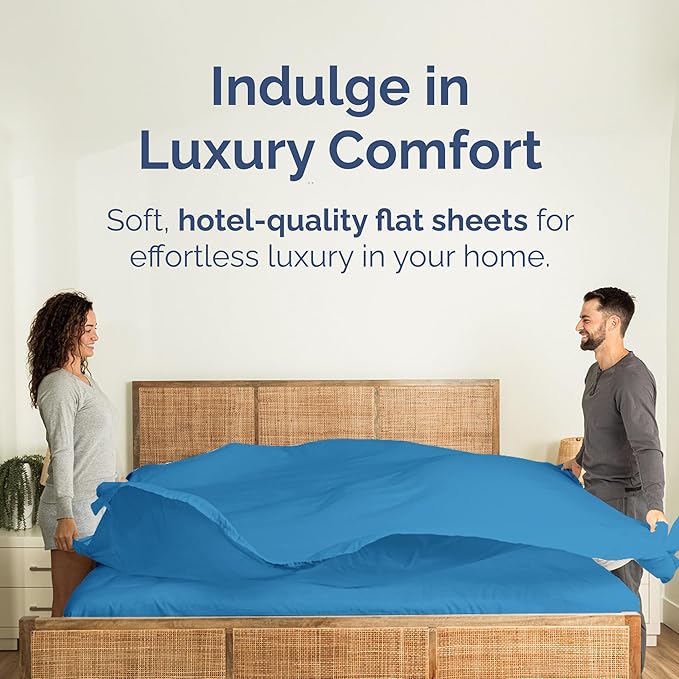 Twin XL Size Flat Sheet - Image 2