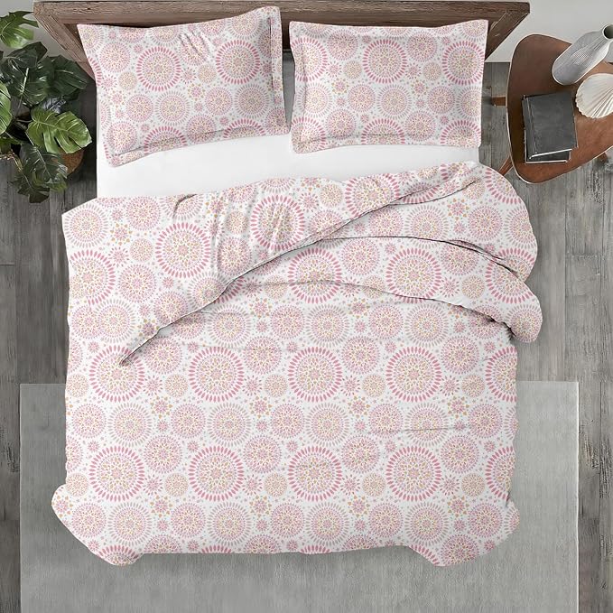 Kotton Culture 120"x120" 3 Pc Super King Plus/Super Oversize King Duvet Cover by KottonCulture