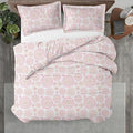 Kotton Culture 3 Pc Queen Size Duvet Cover Set- 100% Egyptian Cotton 600 Thread by KottonCulture