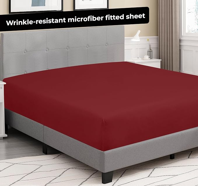 Royale Linens Fitted Sheet King Cal - Image 8
