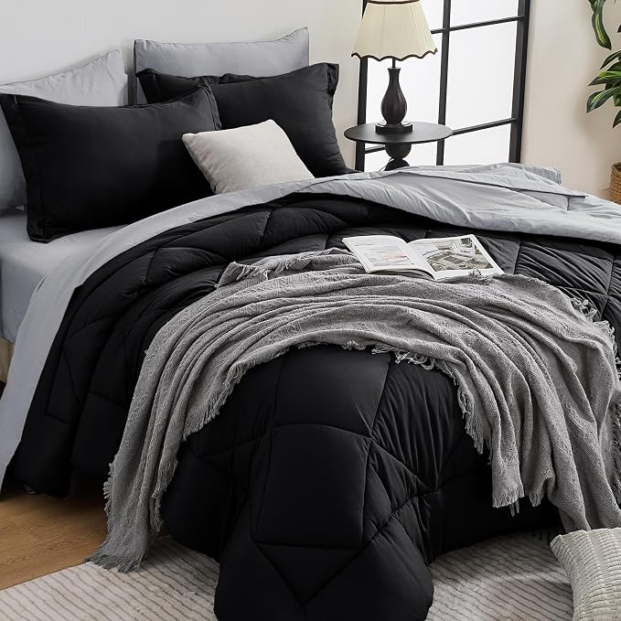 HEVUMYI 120x98 Oversized King Comforter Set by HEVUMYI