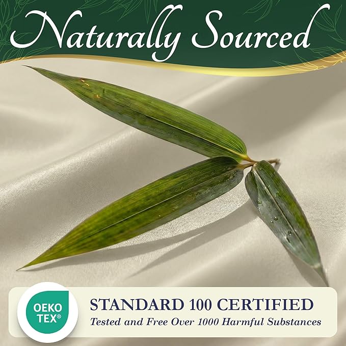 DECOLURE 100% Viscose Derived from Bamboo Sheets King Size - Image 7