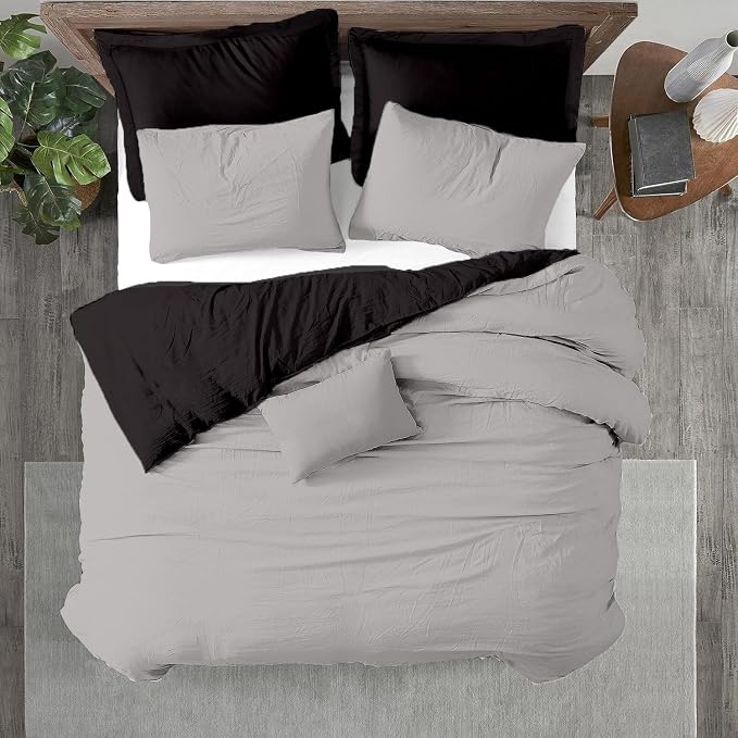 Kotton Culture 1 Pc King Size Duvet Cover Only -100% Egyptian Cotton 600 Thread by KottonCulture