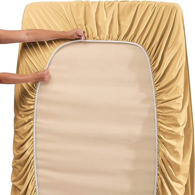 Hearth & Harbor Extra Deep Pocket Queen Sheets Sets - Image 4